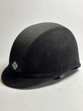 Charles Owen Ayr8 Black Suede