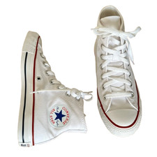 Converse CTAS Women Trainers White Size UK 5 EU 37.5 High Top Canvas Shoes Optic