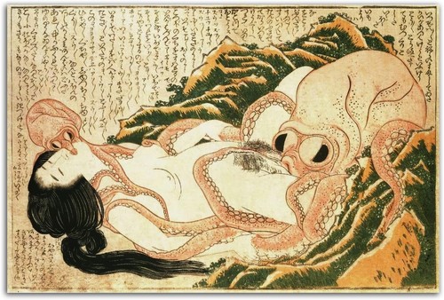 Katsushika hokusai the dream - katsushika,