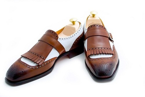 Handmade men two - two, monk