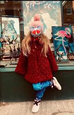 Monnalisa Coat Girls 5 With Embellished With  Crystals WCG