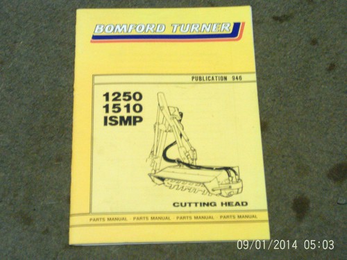 Bomford turner 1250 1510 ismp - 1250,