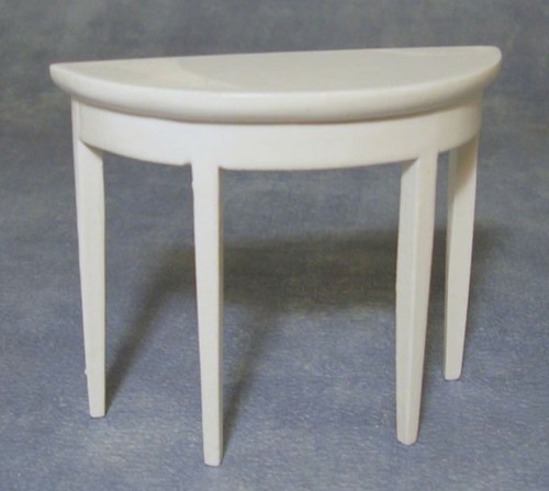 Dolls house wall table - table, demi