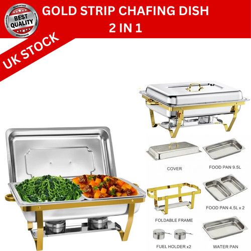 Chafing dish buffet set - chafing,
