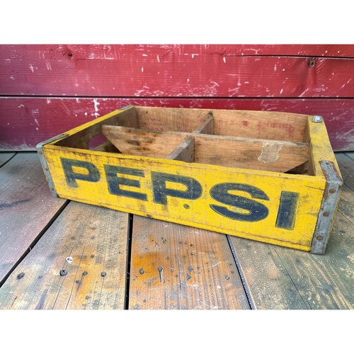 Vintage pepsi cola wooden - vintage, soda