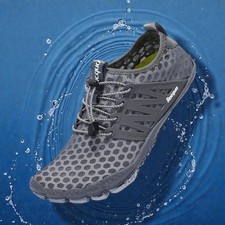 Grey Water Shoes Quick Dry