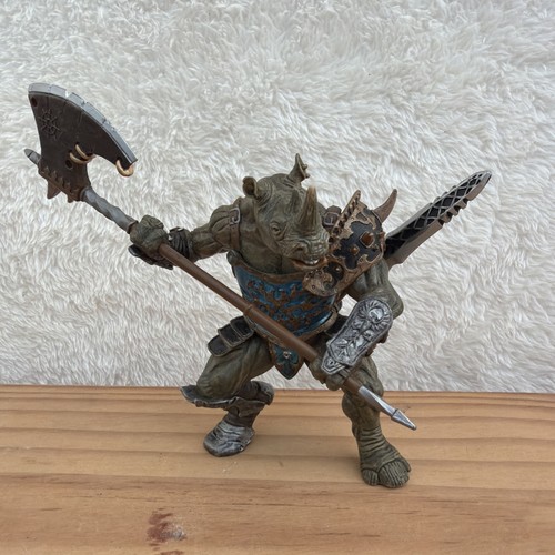 Papo mutant rhinoceros warrior - papo,