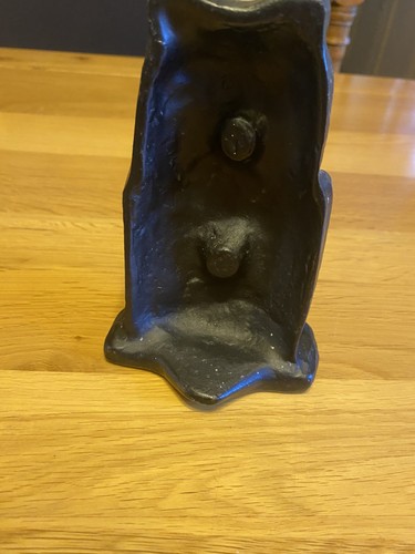 Door stop cast iron - cast, owl