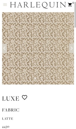 Harlequin luxe latte - luxe,