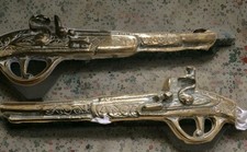 Vintage Old Antique BRASS Guns