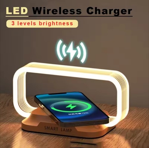 Led desk lamp with - lamp, wireless