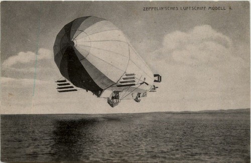 Zeppelin airship model - zeppelin,