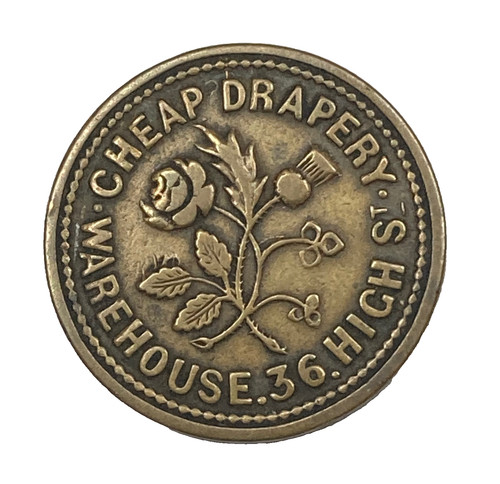 Belfast farthing token - belfast,