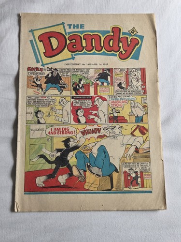 The dandy comic 1st february - comic,