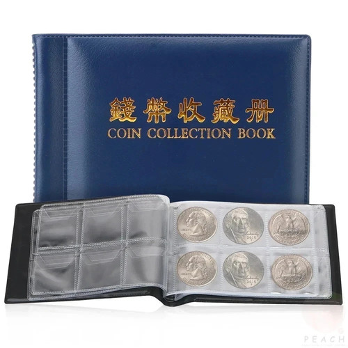 Coin collection album - coin,