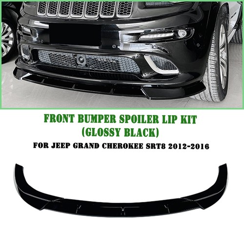Glossy black front bumper - glossy,