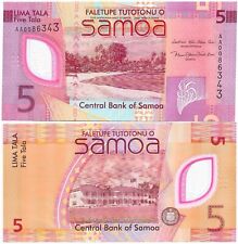 Western Samoa 5 tala 2024 Polymer UNC