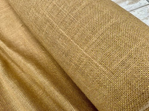Glitter hessian jute fabric - hessian,