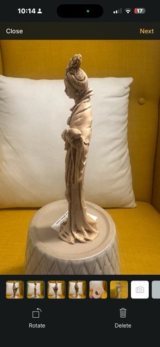Vintage italian carved resin - italian,