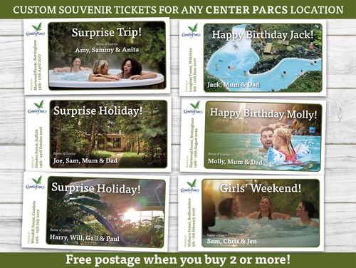 Center parcs ticket birthday - center,