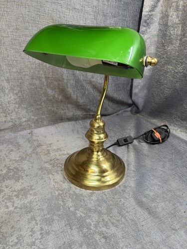 Vintage green bankers - vintage, desk