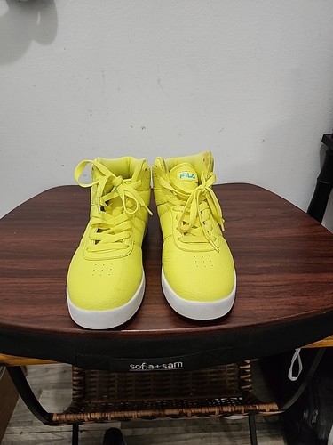 Women fila yellow high - fila, top