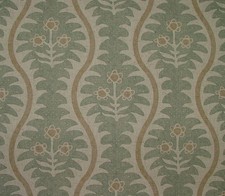 Curtain Fabric Floral Linen