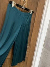 Turquoise Palazzo Trousers by