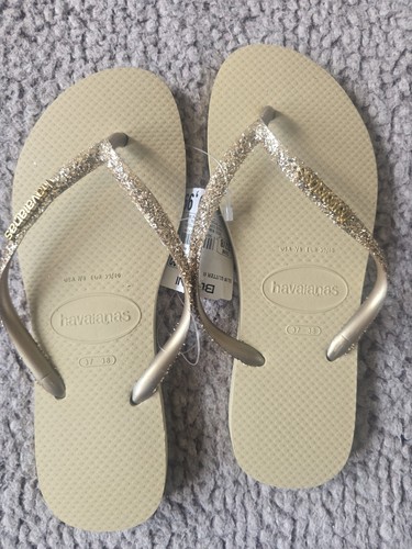 Sand colour glitter havaianas - sand,