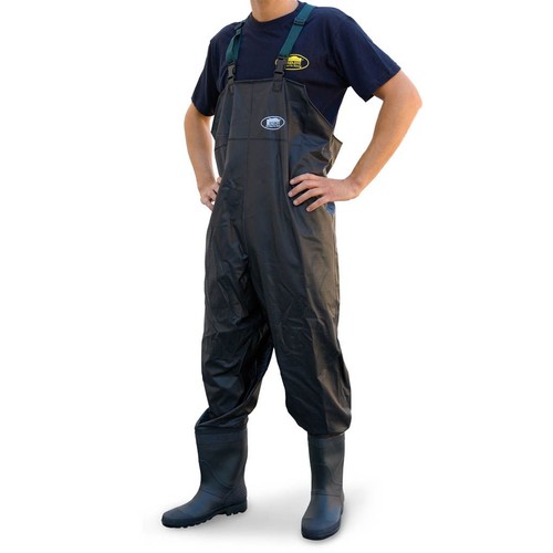 Pvc chest waders size 8 - –,