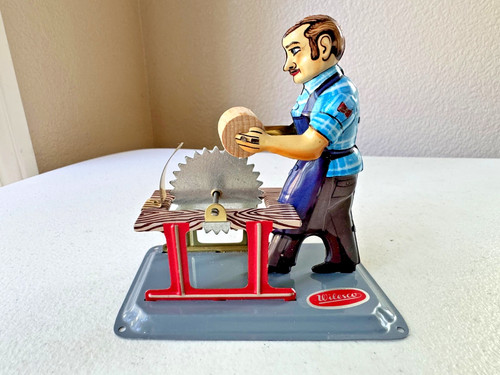 Wilesco m73 tin woodcutter - #m73, woodcutter-