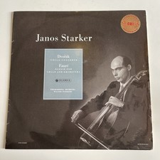 Sax 2263 ed1 B/S Janos Starker: Dvorak: Cello concerto, Faure: Elegie. NM/MINT