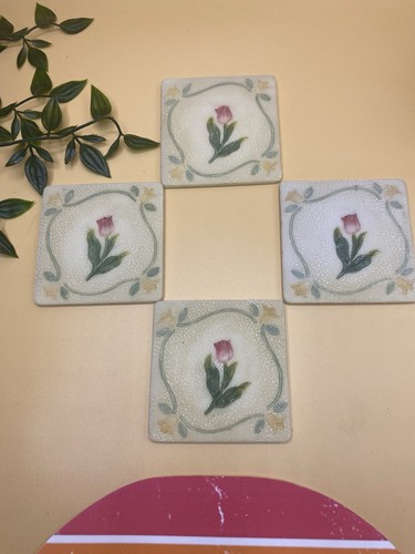 Coasters spring tulips - spring,