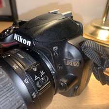 Nikon D3100 DSLR 18-55mm Lens Digital SLR Camera Body/lens Nikkon + 16GB Sdcard 