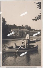 2154 real photo postcard - postcard, man