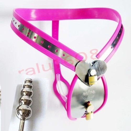 Pretty sexy male chastity - male, belt