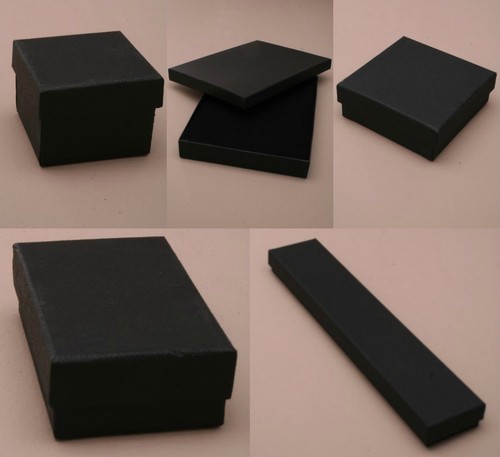 Black gift boxes with - 12,