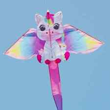 Small Pink Unicorn Kite Beach