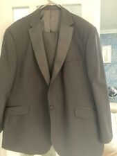 Mens Suit Black Tie Tuxedo Dinner Jacket Formal Trousers 3XL