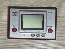 Original 1980 Nintendo Game & Watch "Ball" AC-01 - Vintage LCD Handheld Classic!