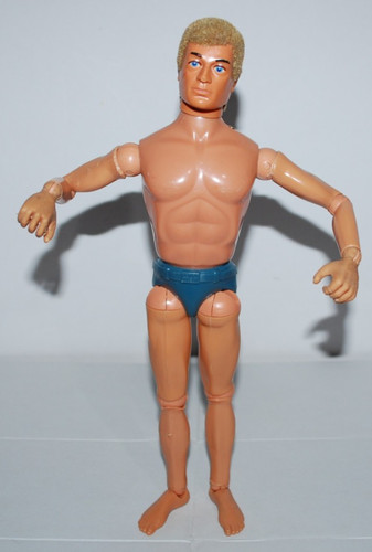 Vintage action man blue pants - vintage,