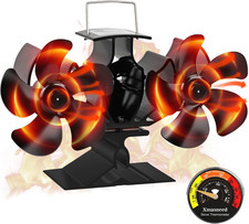 Dual Log Burner Fan - Silent