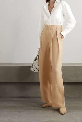 Loro piana antigua pleated - antigua,