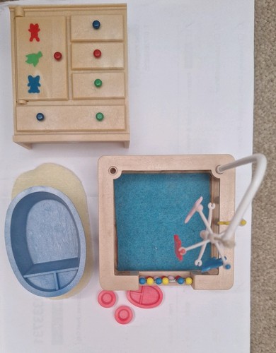 Sylvanian nursery furniture - sylvanian,