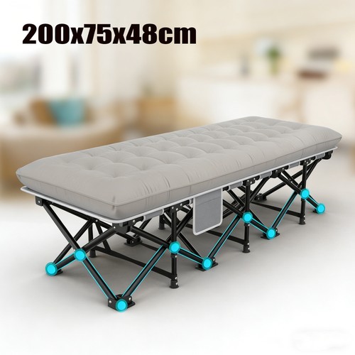 Single folding sleeping cot - 2m,