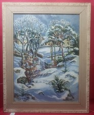Snowy Impressionistic