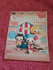 Craftseller Magazine Issue 38 July 2014 With Free Oilcloth Travel Wallet Kit