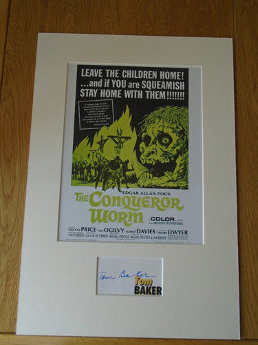 Tom baker genuine - genuine, signed