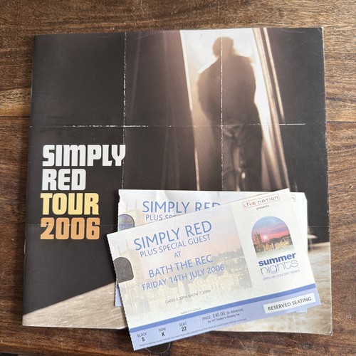 Simply red 2006 - 2006, program