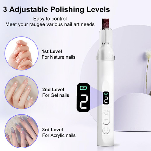 Toe nail grinder for - nail,